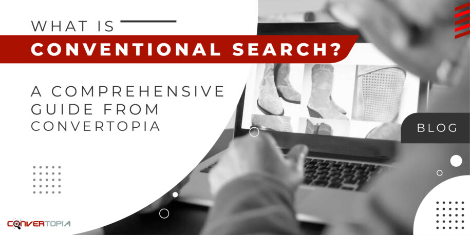 conventional search banner