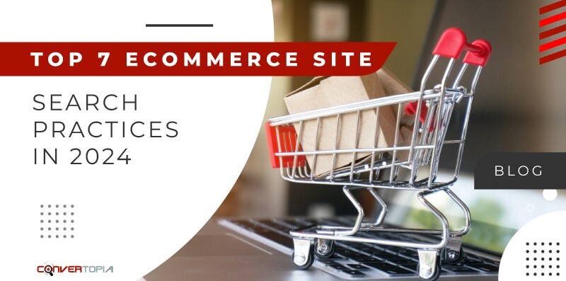 Top 7 ecommerce site search practices in 2024