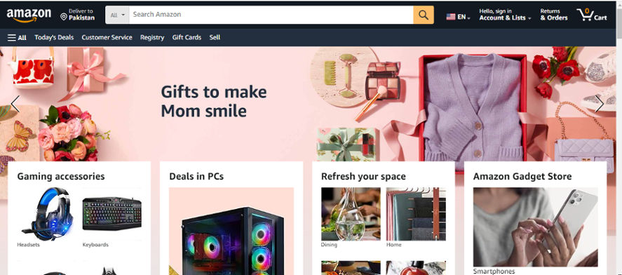 Here’s Amazon website view, as you all know: